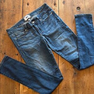 Paige Blue “Peg Skinny” Jeans Size 27